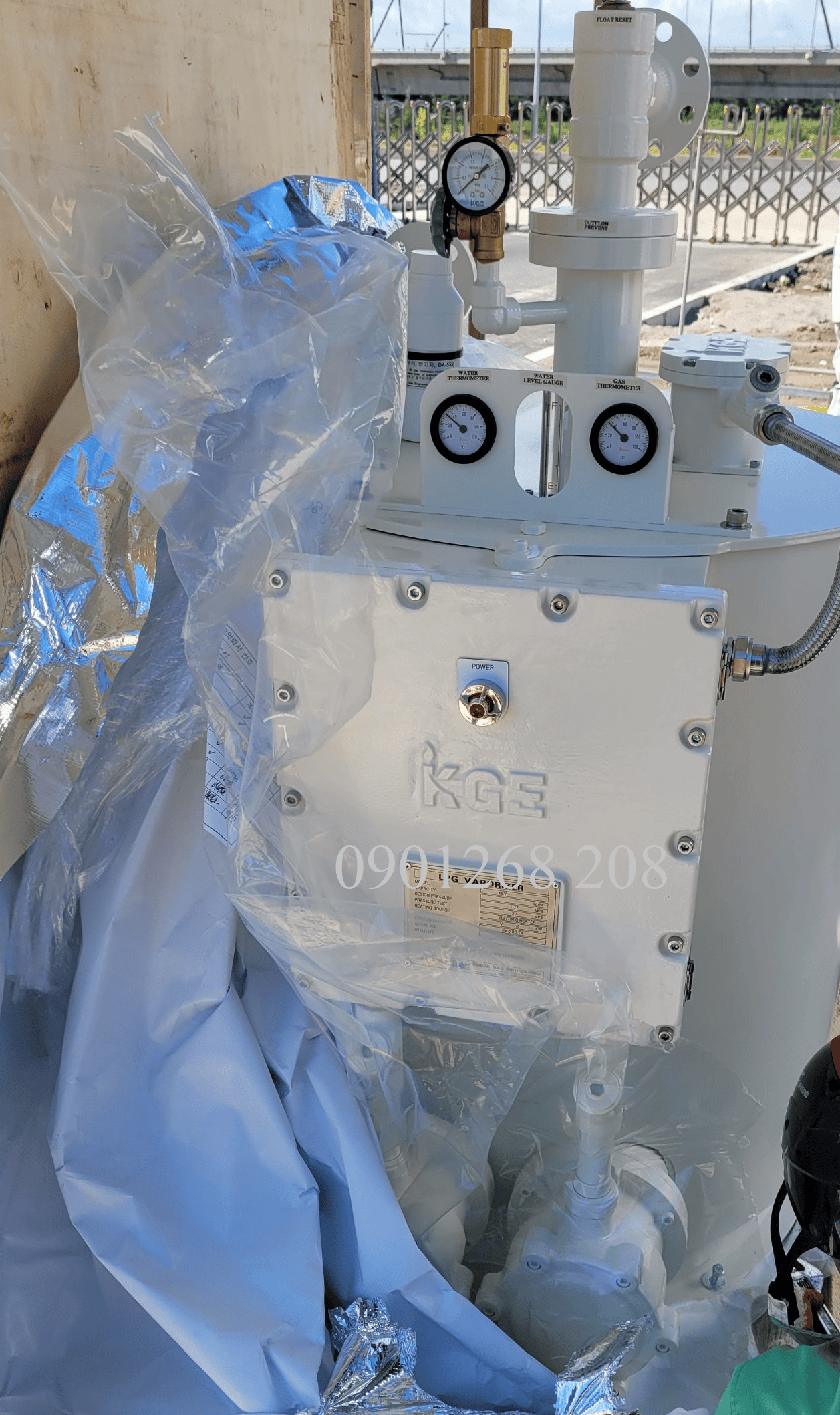 MÁY HOÁ HƠI 400KG/H KEV-400